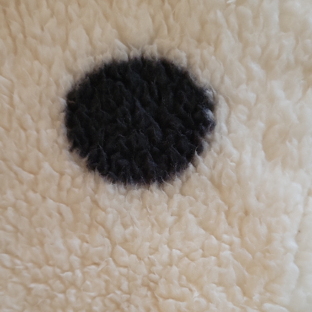 White and Black Polka Dot Pajama/Lounge Set Plush Intimates NWOT - Picture 3 of 8
